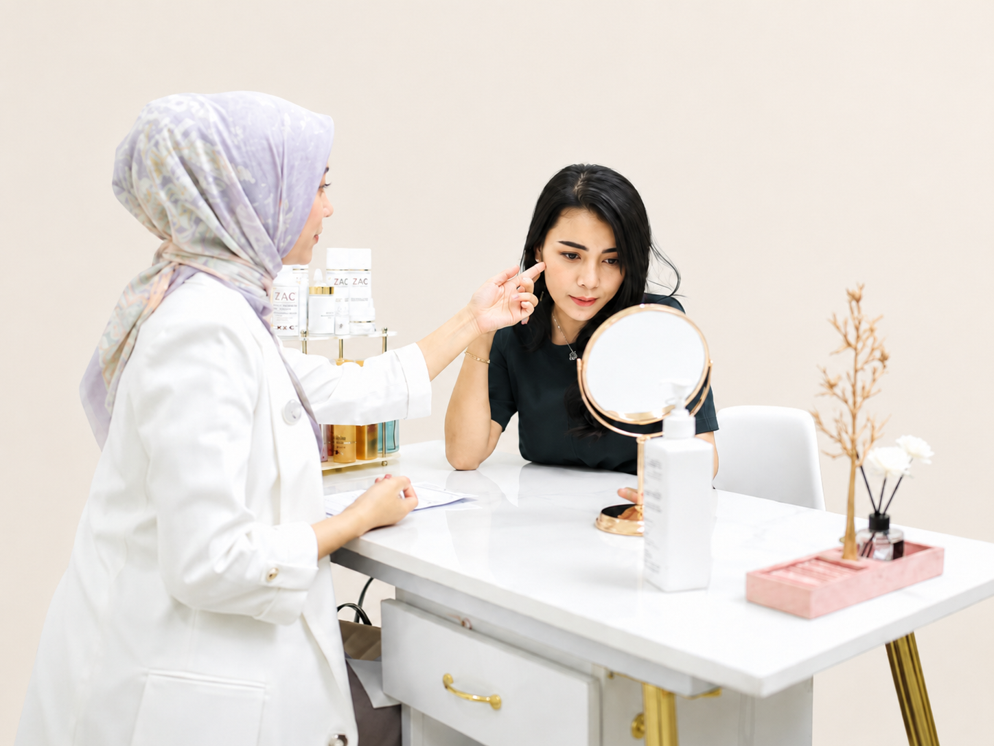 Beauty treatment model