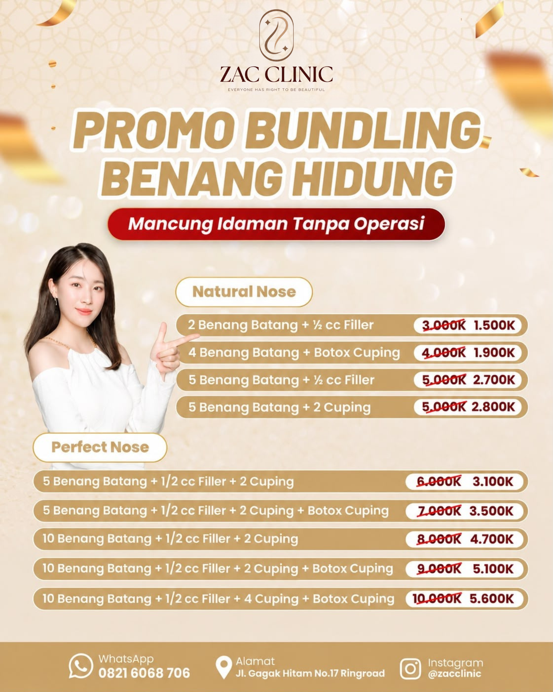 Promo Bundling Benang Hidung