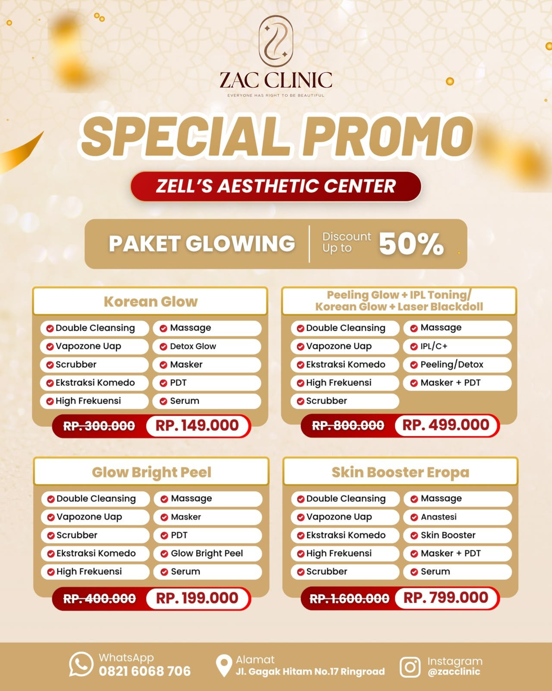 Special Promo Paket Glowing — 50%