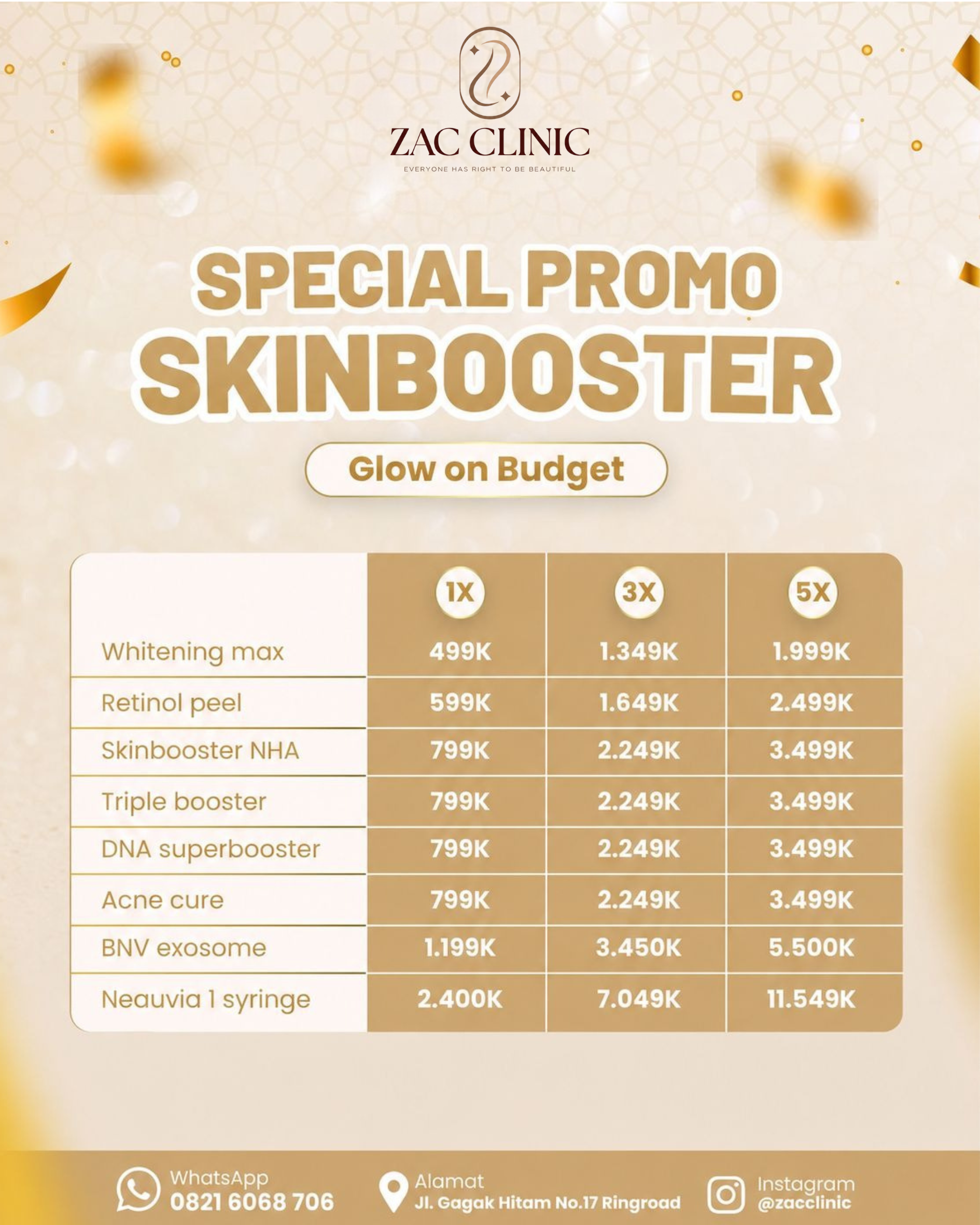 Special Promo Treatment Sultan — Up to 50%