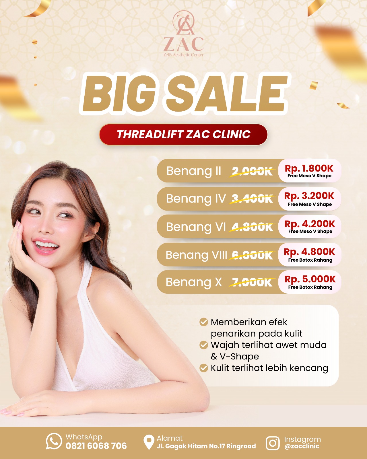 Big Sale Threadlift ZAC Clinic